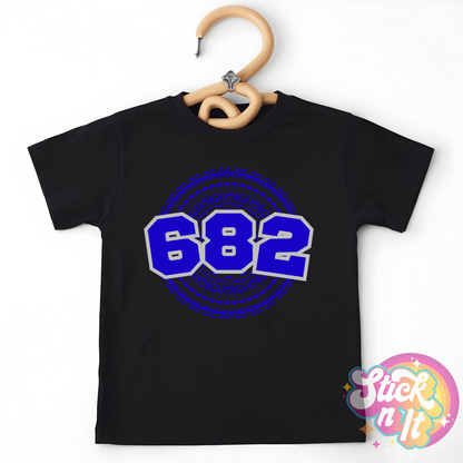 COOK ISLANDS 682 KIDS BLACK SHIRT - Stick N It
