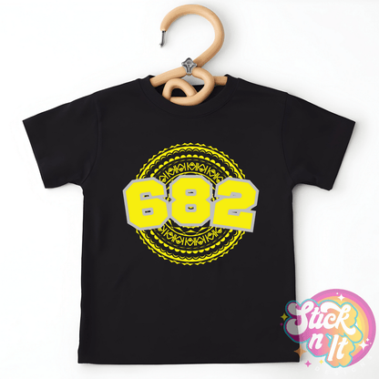 COOK ISLANDS 682 KIDS BLACK SHIRT - Stick N It