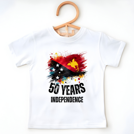 LIMITED EDITION | PNG | 50 YEARS OF INDEPENDENCE KIDS SHIRTS
