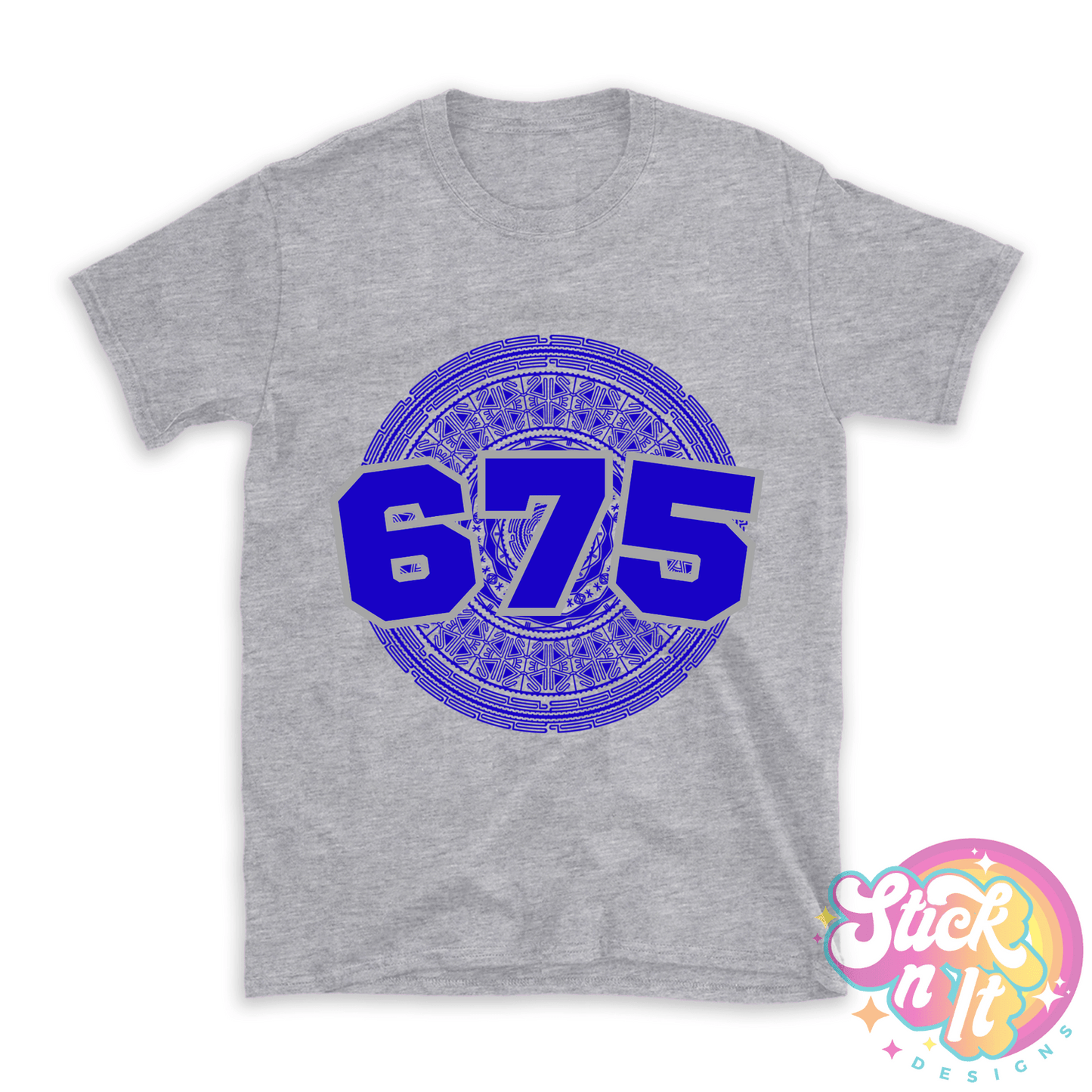 PAPUA NEW GUINEA 675 GREY SHIRT - Stick N It