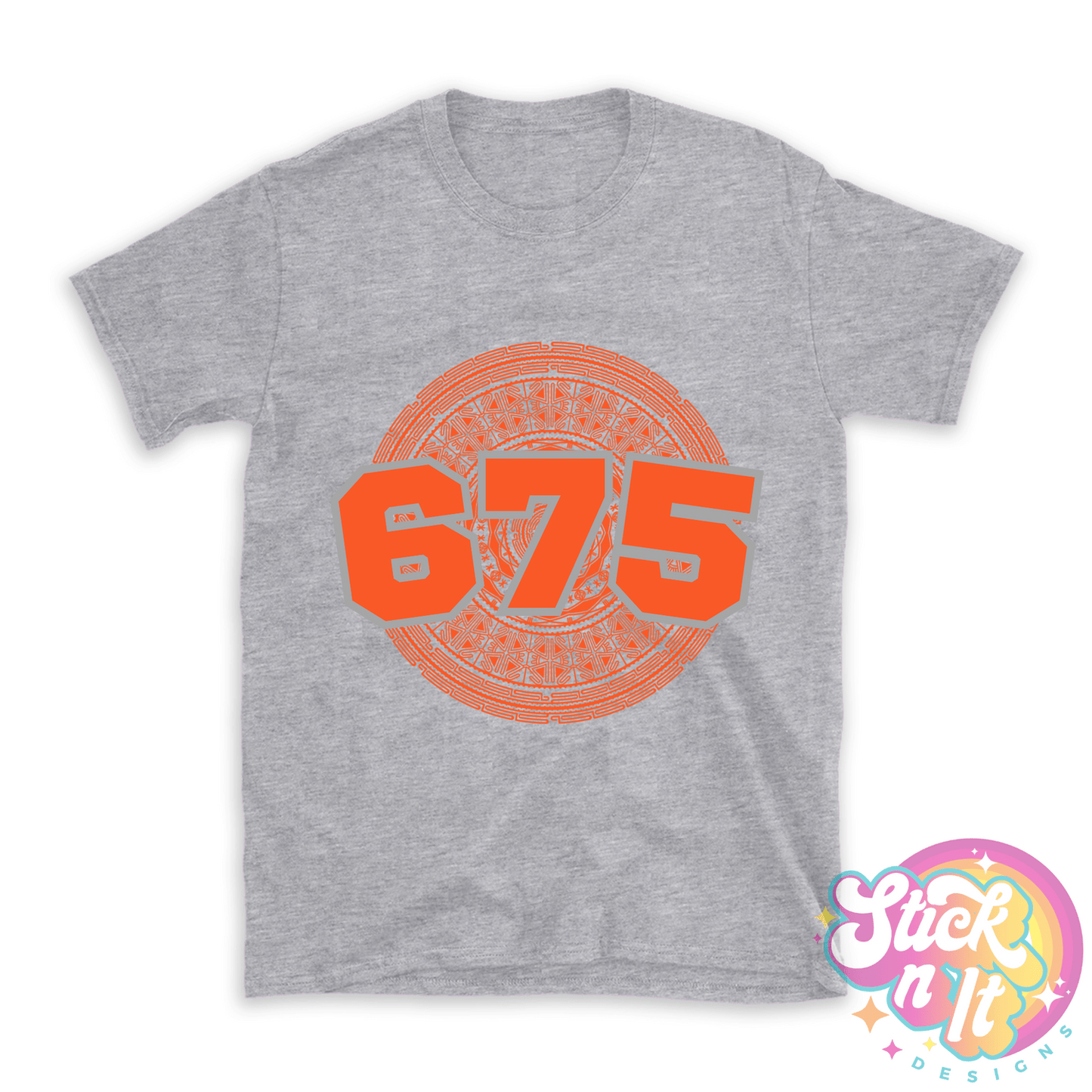 PAPUA NEW GUINEA 675 GREY SHIRT - Stick N It