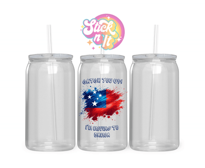 CHEEKY SAMOA ACRYLIC CUP - Stick N It