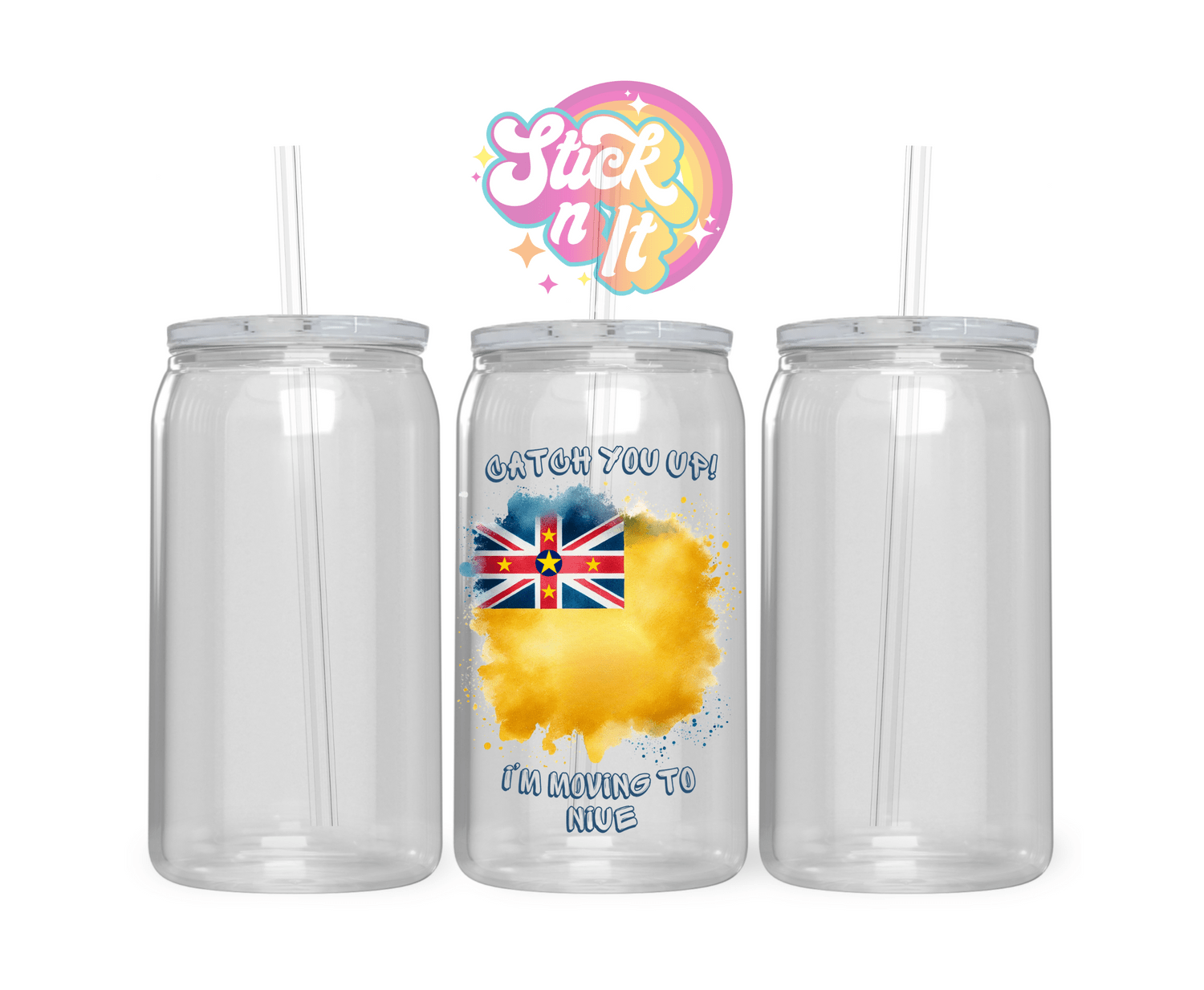CHEEKY NIUE ACRYLIC CUP - Stick N It
