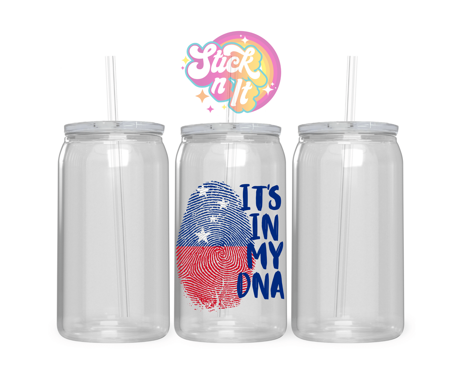 SAMOA IT'S IN MY DNA ACRYLIC CUP - Stick N It