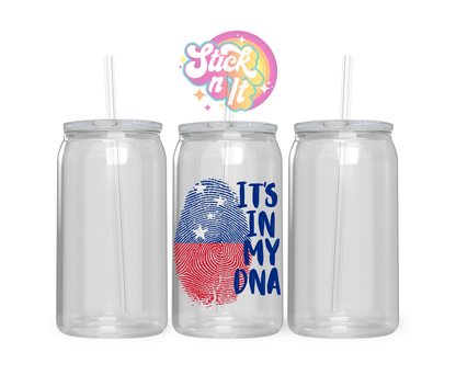 SAMOA IT'S IN MY DNA ACRYLIC CUP - Stick N It