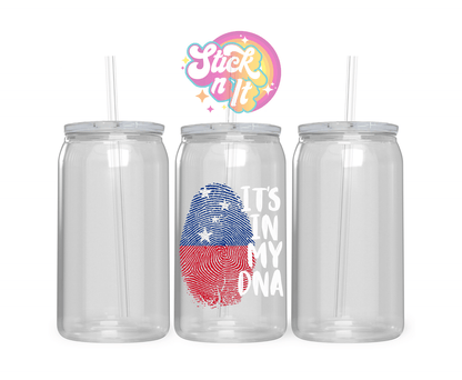 SAMOA IT'S IN MY DNA ACRYLIC CUP - Stick N It