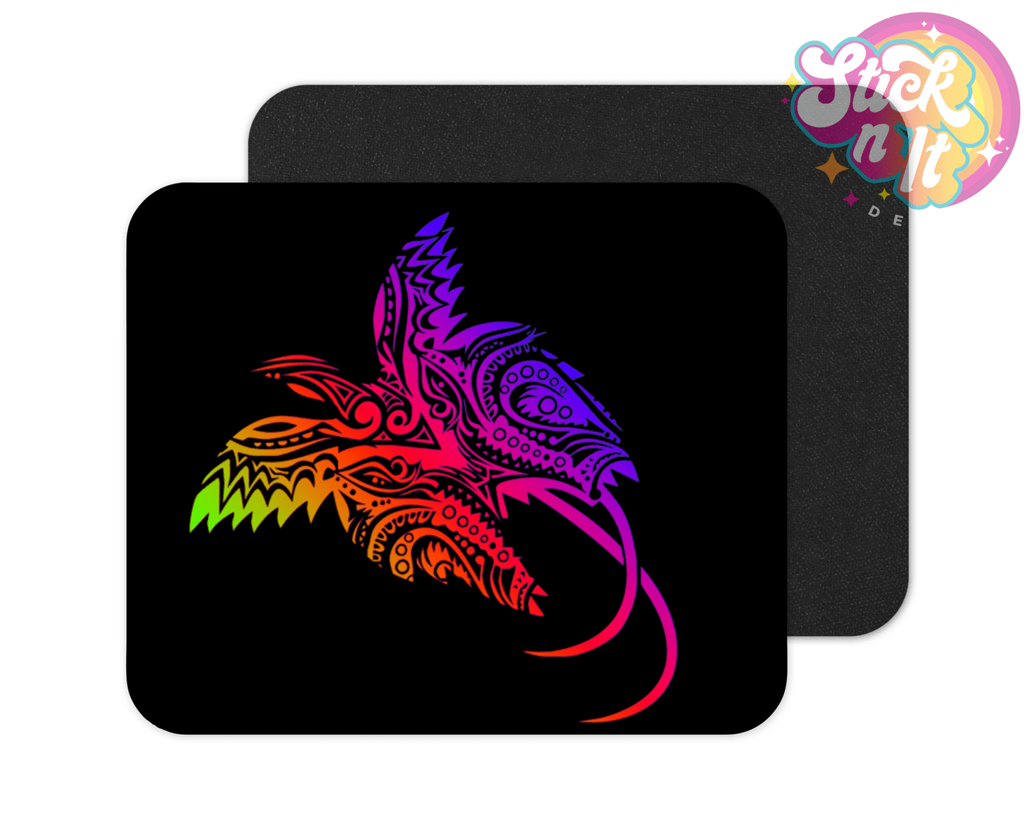 PAPUA NEW GUINEA BIRD OF PARADISE MOUSE PAD - Stick N It