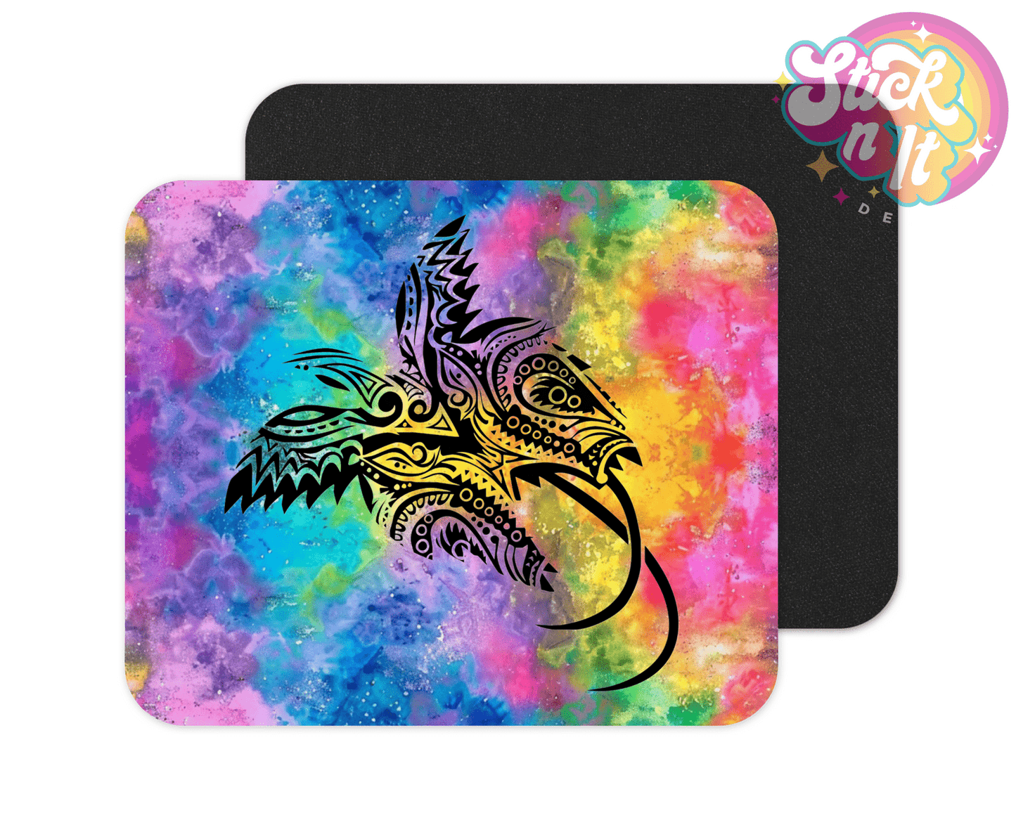 PAPUA NEW GUINEA BIRD OF PARADISE MOUSE PAD - Stick N It