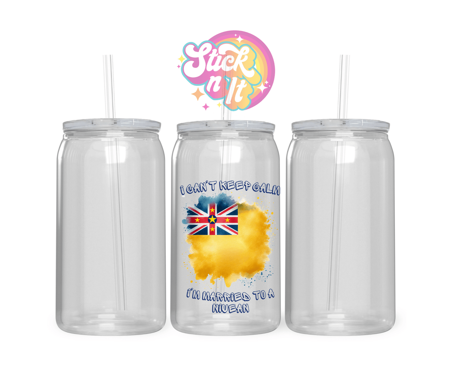 CHEEKY NIUE ACRYLIC CUP - Stick N It
