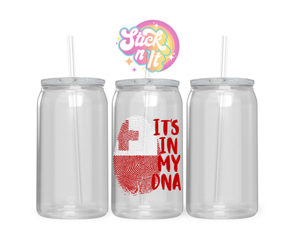 TONGA IT'S IN MY DNA ACRYLIC CUP - Stick N It