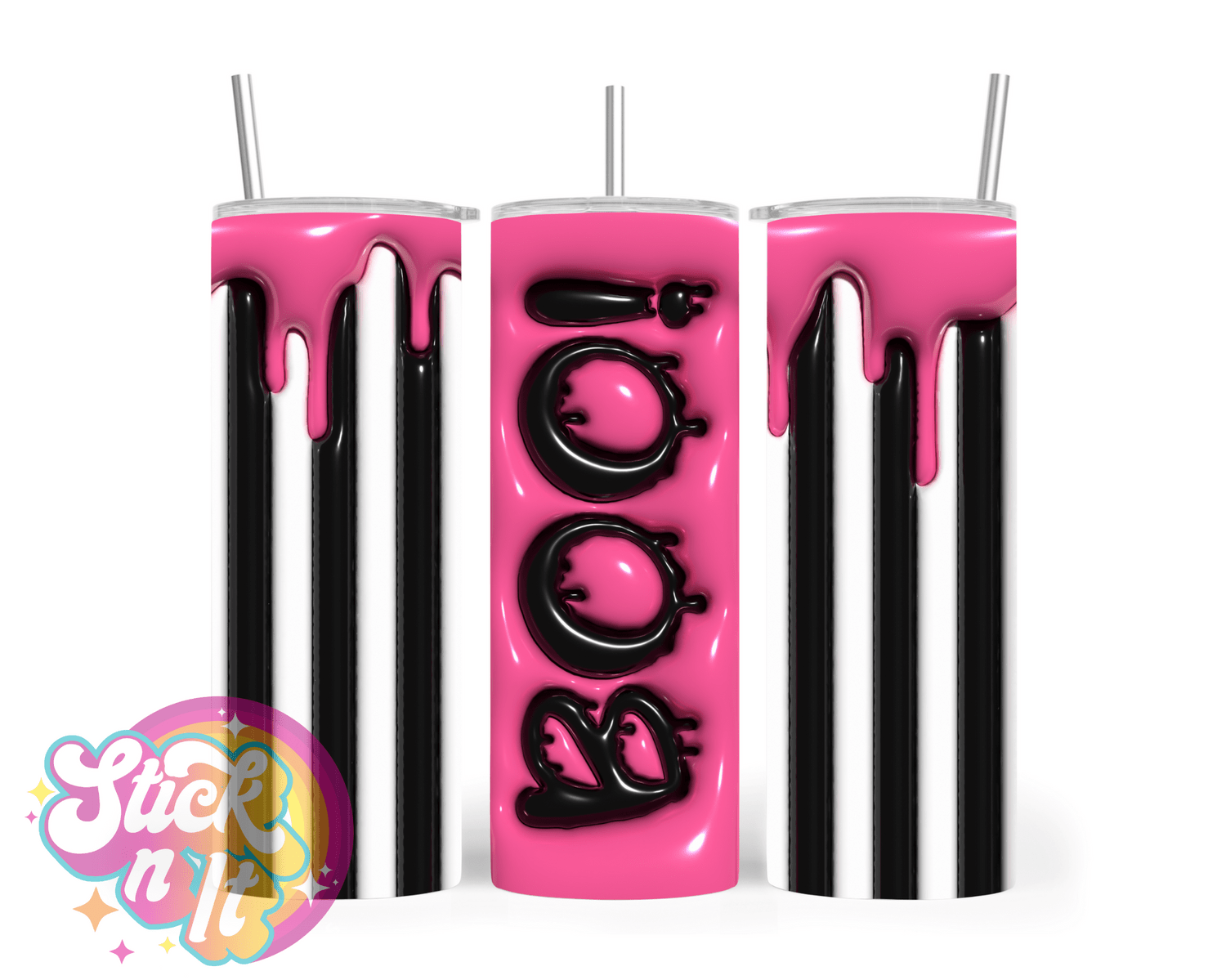 BOO! INSULATED TUMBLER - Stick N It