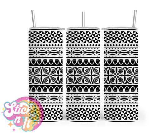 TONGA INSULATED TUMBLER 9 | PASIFIKA | POLYNESIAN - Stick N It