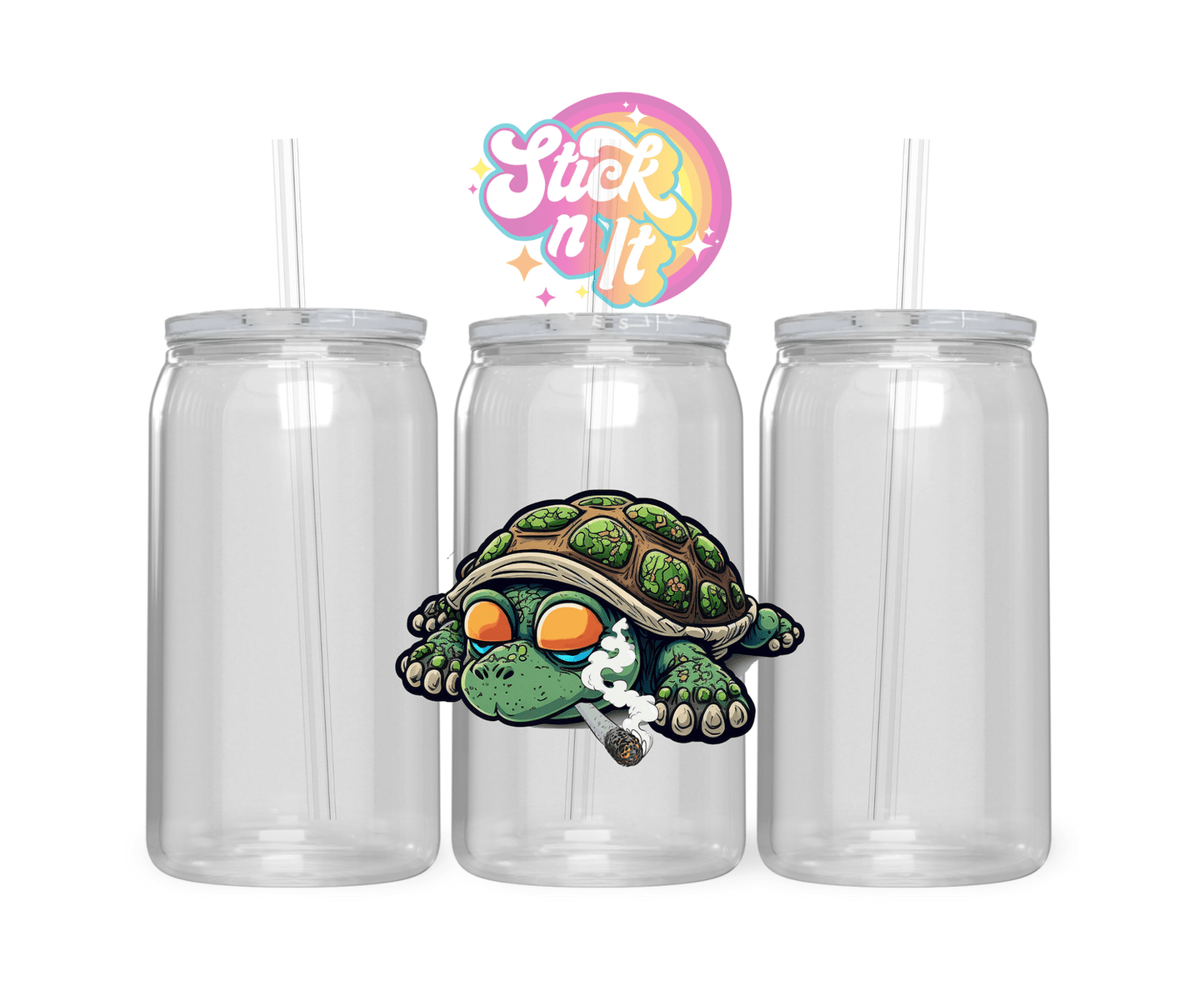 STONED ANIMAL ACRYLIC CUPS - Stick N It