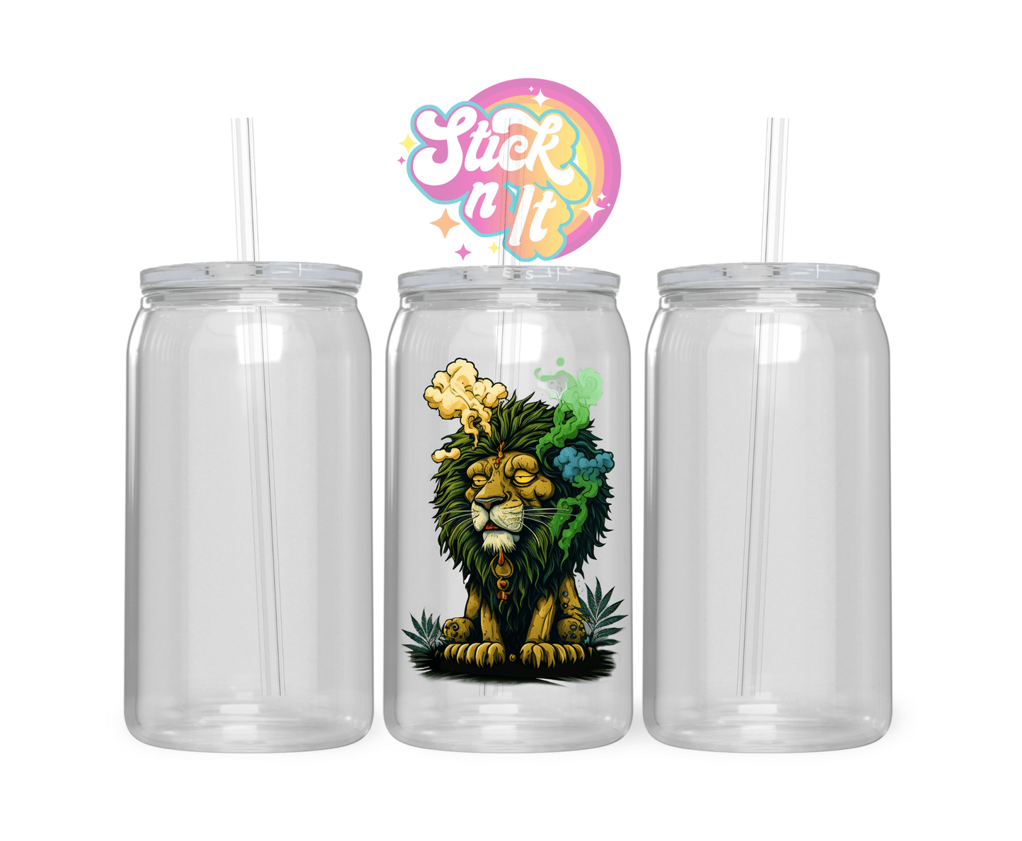 STONED ANIMAL ACRYLIC CUPS - Stick N It